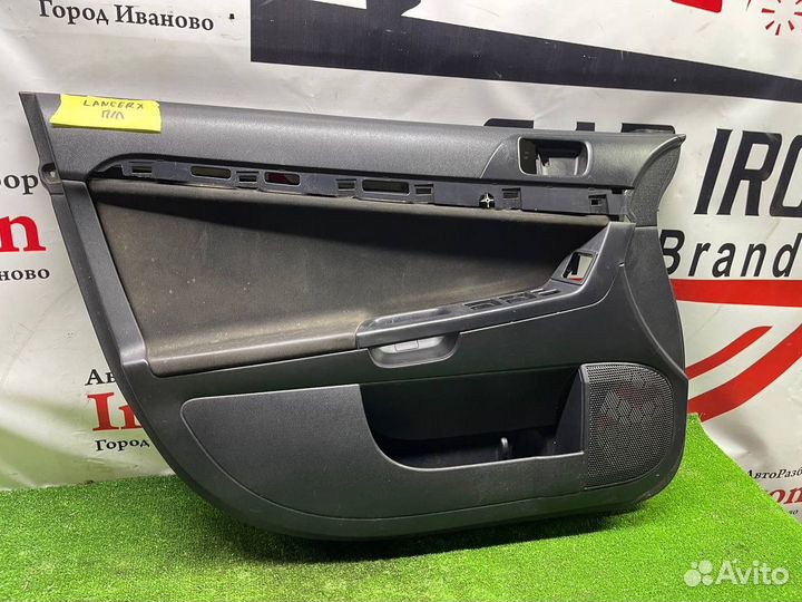 Обшивка панель двери перед зад Lancer x 10 карта