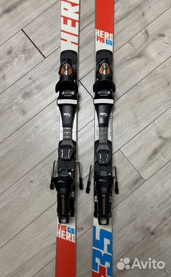 Лыжи Rossignol Hero Fis GS 195 R35 + 200 креп