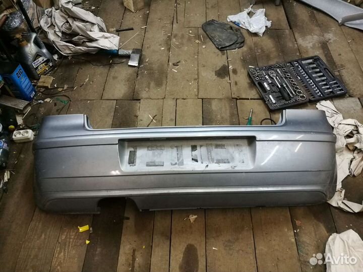 Задний бампер vw polo 4(9n) 2002-2008