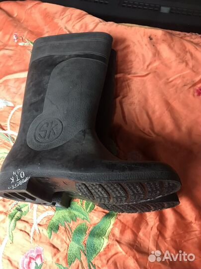 Сапоги резиновые СССР 1973 г