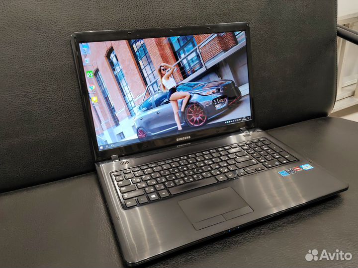 Игровой Samsung 17.3 / i7-3610QM/HD 7600M/SSD+HDD