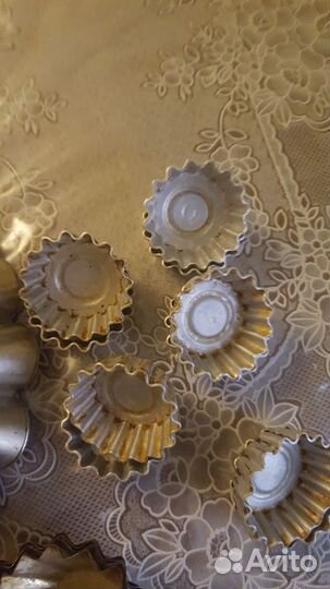 Формочки для выпечки кексов,куличей