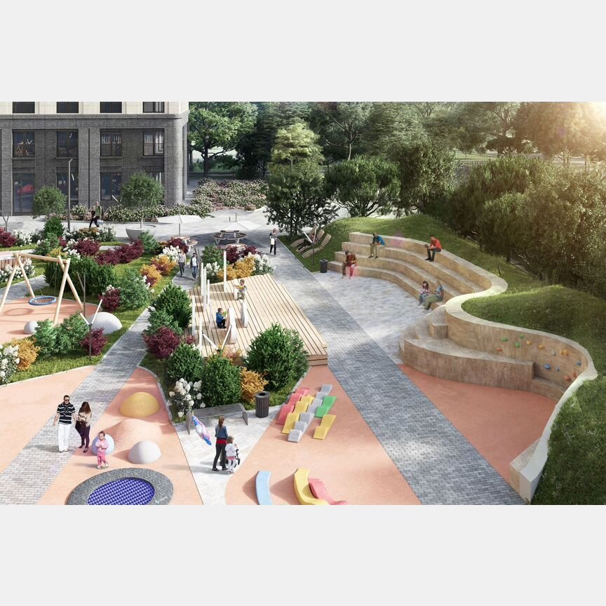 3-к. квартира, 85,5 м², 2/17 эт.