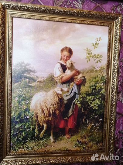 Картина маслом на холсте репродукция