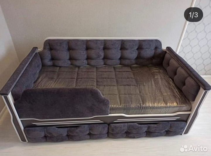 Кровать мягкая спорт