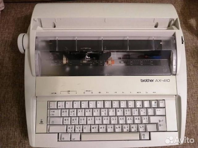 Электронная пишущая машинка Brother AX-410