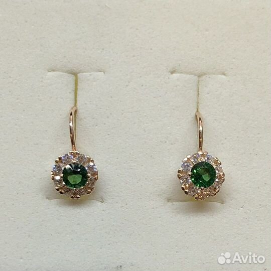 Золотые серьги 585 пробы