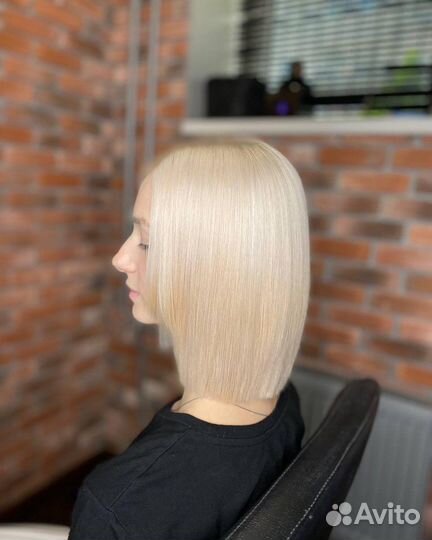 Модель кератиновое выпрямление,ботокс волос