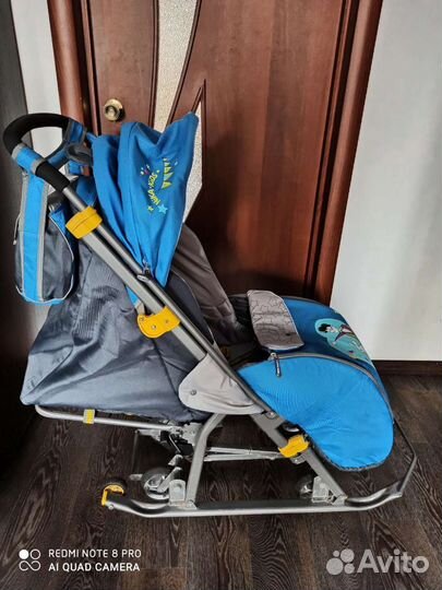 Коляска санки