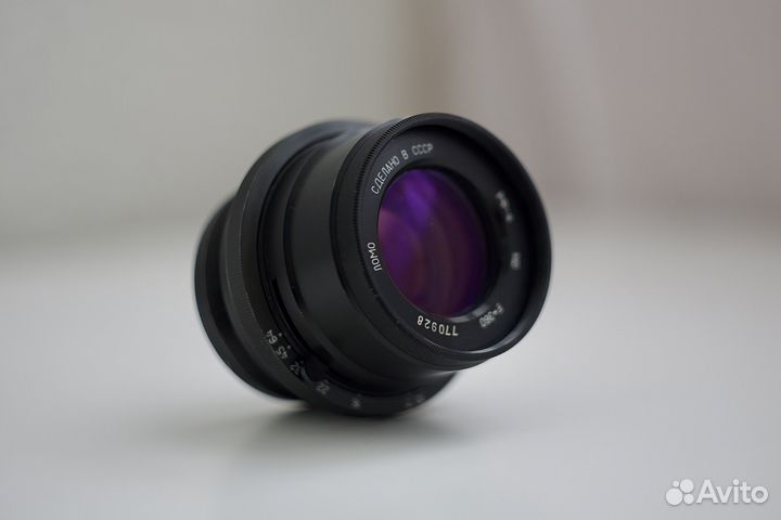 Объектив ломо РФ-4 F360 1:10