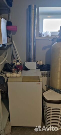 Газовый котел протерм рабочий с турбо надставкой