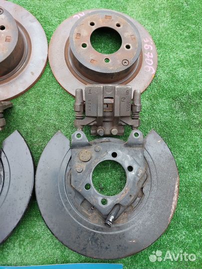 Задние тормоза Мицубиси Лансер 10 диск 302мм