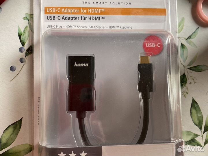 Адаптер USB-C hdmi