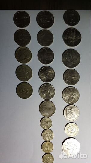 Монеты юбилейные СССР - России