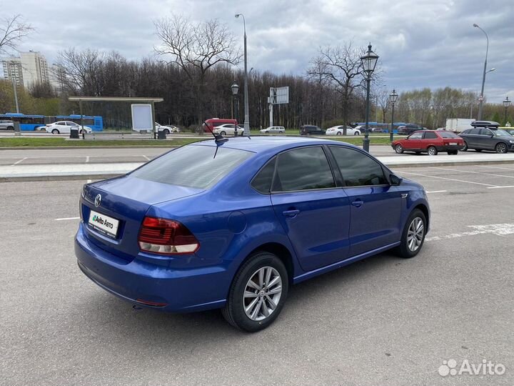 Volkswagen Polo 1.6 AT, 2019, 122 581 км