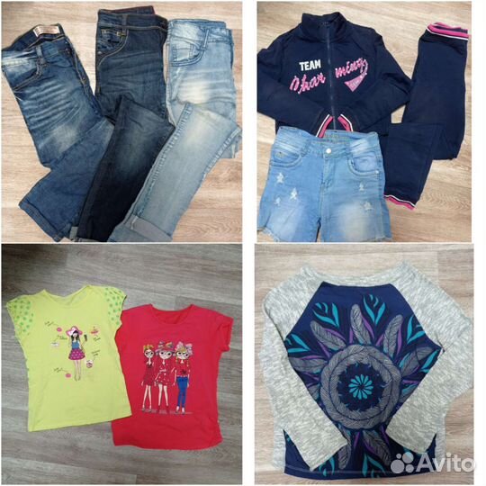 Вещи пакетом для девочки 9-11 лет