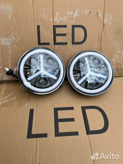 Фары LED Нива 4х4 (302)