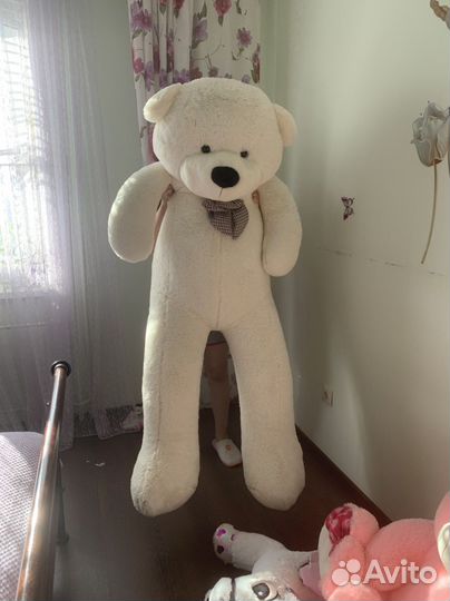Плюшевый медведь 2 метра