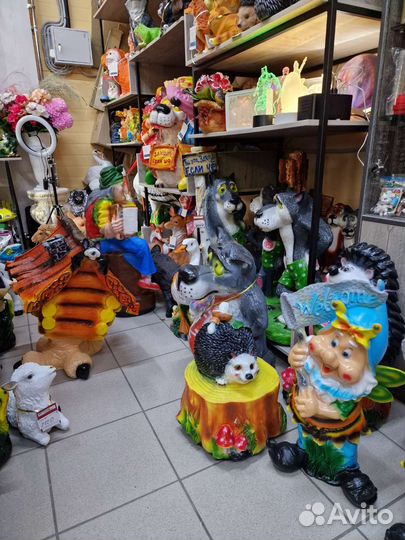 Садовые фигуры декоративные для участка