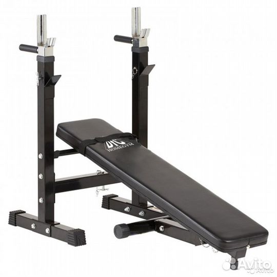 Скамья со стойками под штангу DFC dbch2B / dbch2W