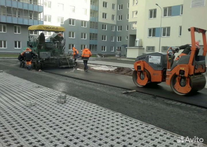 Асфальтирование и благоустройство территорий