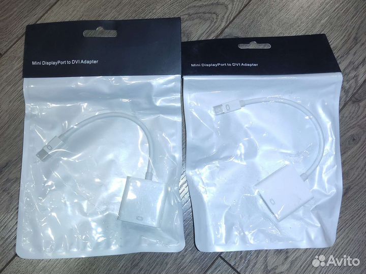 Адаптер для монитора mini DisplayPort-DVI/F