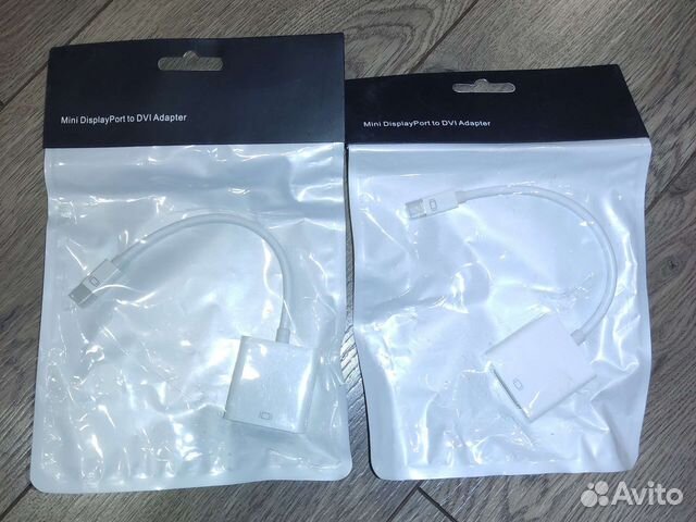 Адаптер для монитора mini DisplayPort-DVI/F