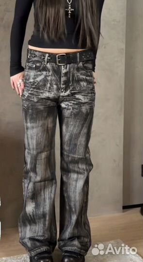 Джинсы клеш balenciaga type