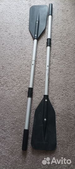 Весла и насос для лодки из пвх