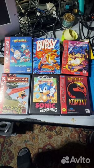 Игры и аксессуары sega genesis