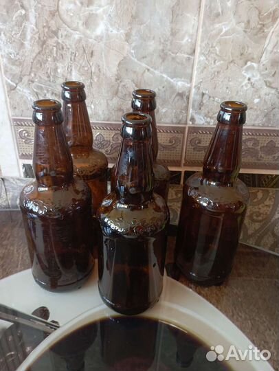 Бутылка стеклянная 0.5