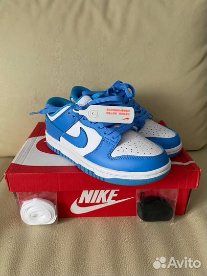 Nike Dunk Low University Blue – Стиль вне времени