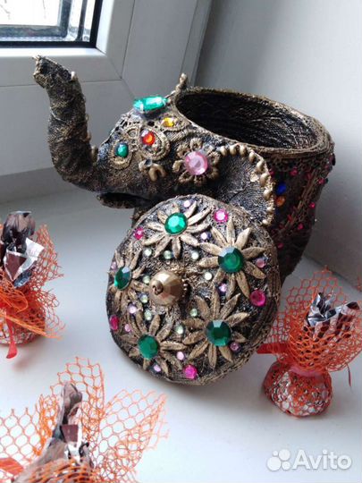 Шкатулка Слон