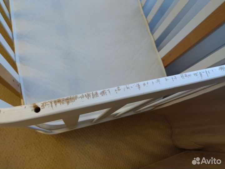 Детская кровать happy baby mommy lux