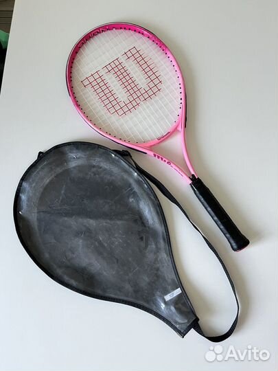Детская теннисная ракетка Wilson Burn Pink 25
