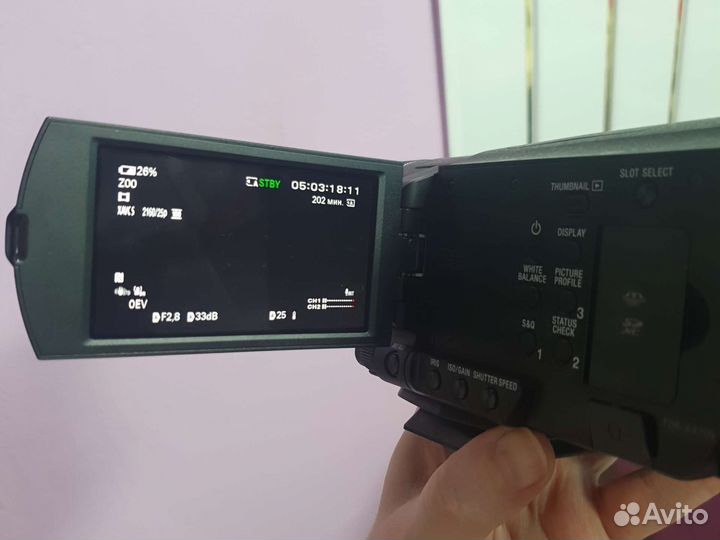 Видеокамера Sony FDR-AX 700 в центре Сочи