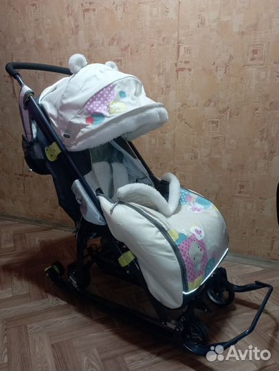 Санки коляска ника 7-6