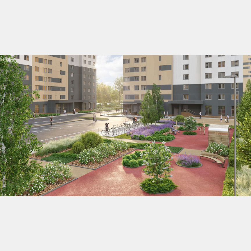 2-к. квартира, 53,2 м², 4/21 эт.
