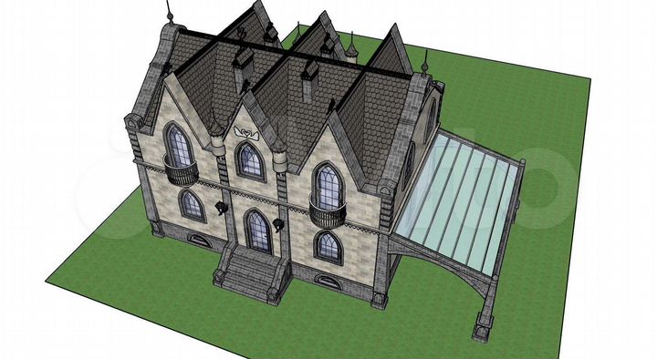 Дом 140 м² на участке 12,4 сот.
