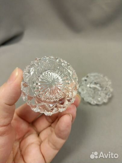 Хрустальная солонка