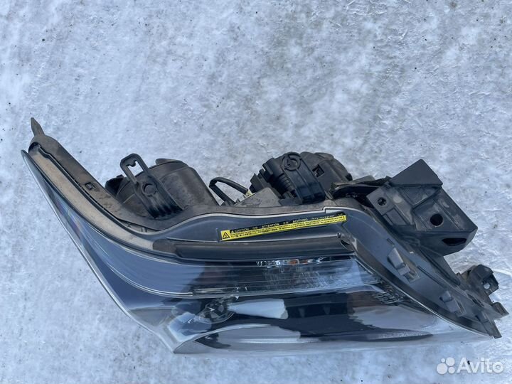 Фары Lexus LX 570, бегающий повтор, черные