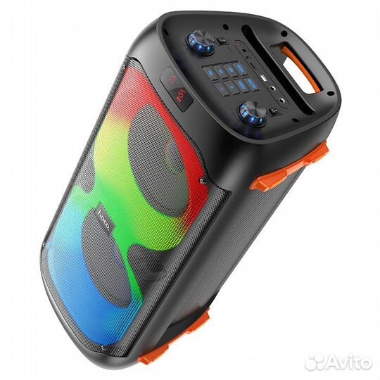 Портативная колонка hoco BS53 + 2 микрофона