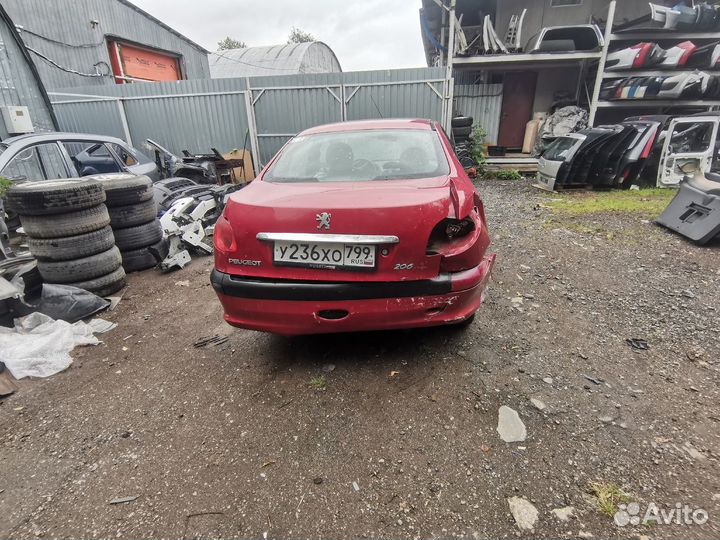 Peugeot 206 Седан 2009 Запчасти Б/У Авторазбор