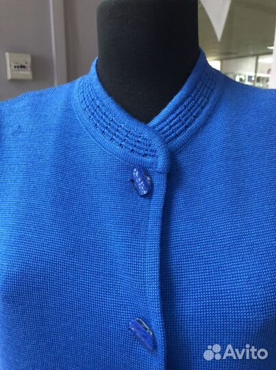 Пальто кардиган трикотажный