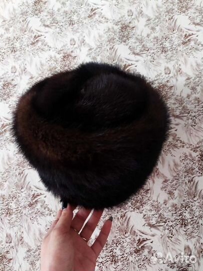 Шапка норковая женская