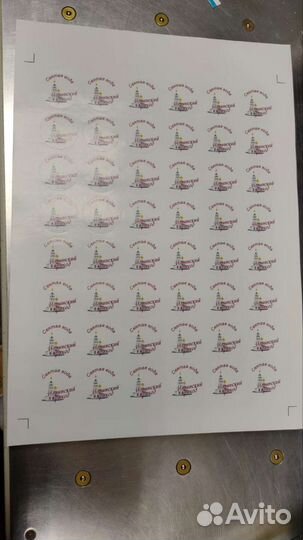 Изготовление наклейки