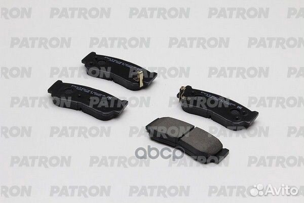 Колодки тормозные дисковые задн hyundai: santa