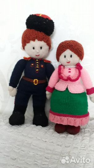 Вязанные куклы новые