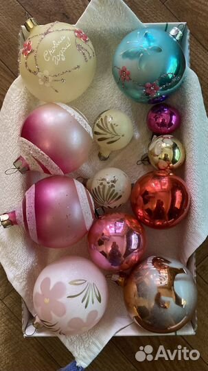 Елочные игрушки СССР