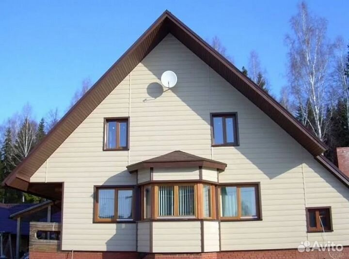 Обшивка домов саидингом фасадные роботы